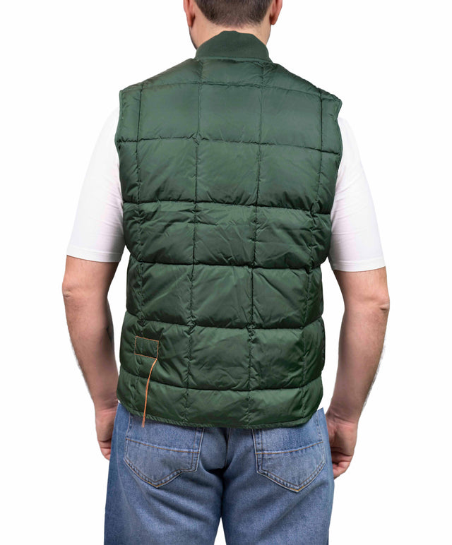 Fortela - Gilet piuma verde