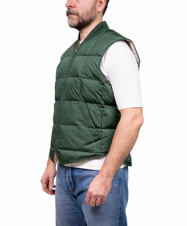 Fortela - Gilet piuma verde