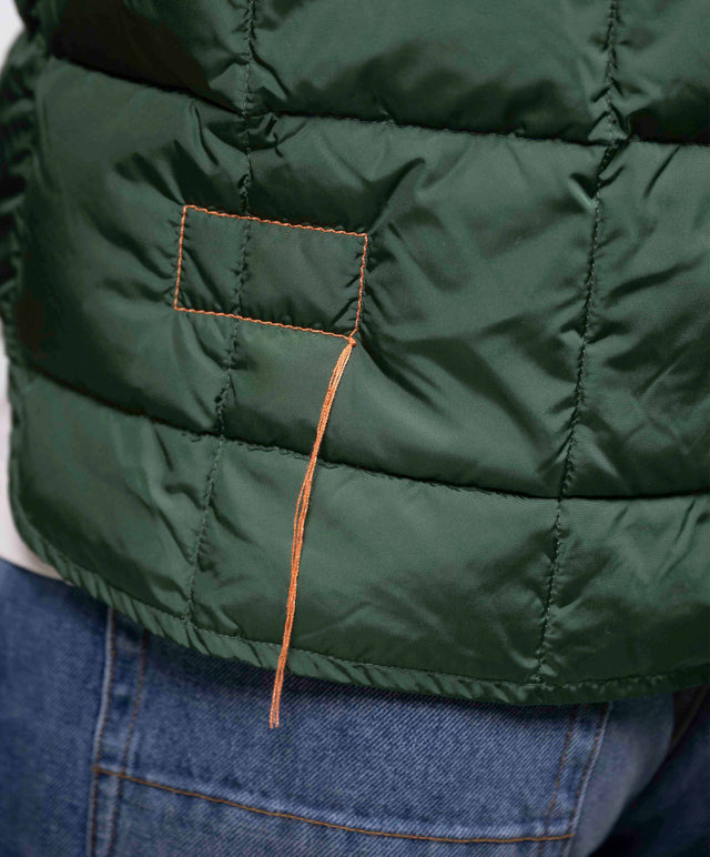 Fortela - Gilet piuma verde