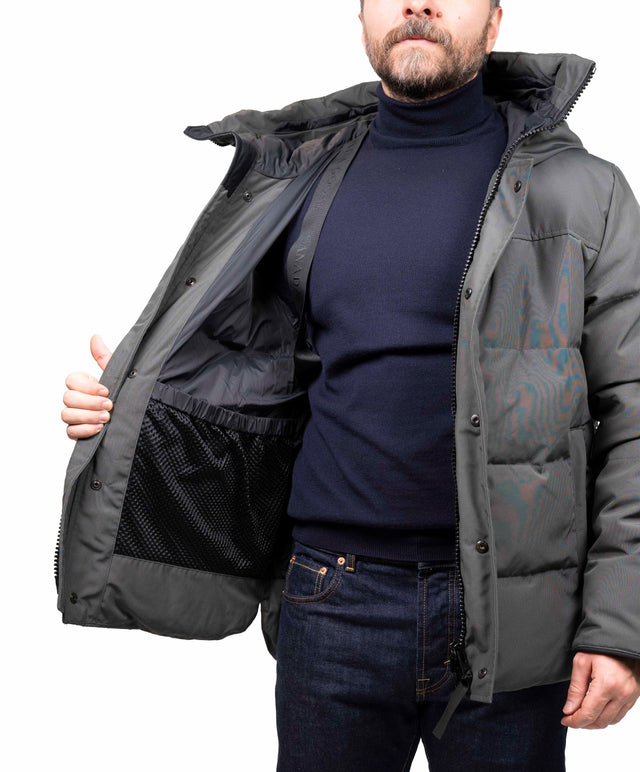 Canada Goose Arctic Program - MacMillan Parka grigio scuro graphite