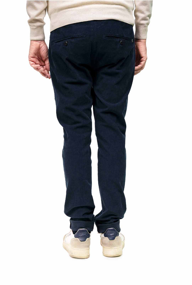 Dondup - Gaubert velluto blu