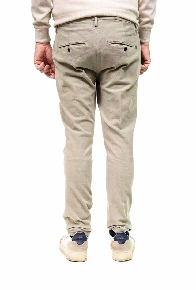 Dondup - Gaubert velluto verde salvia