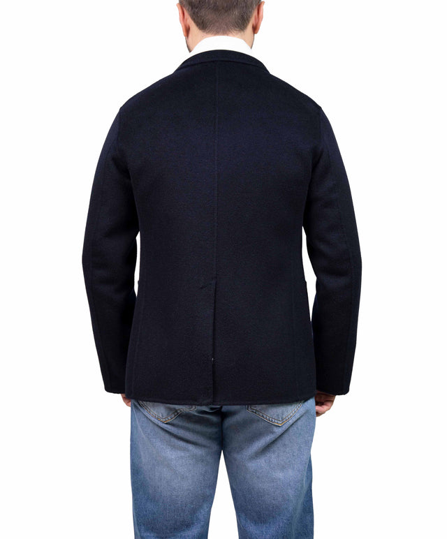 Montecore - Blazer cachemire blu