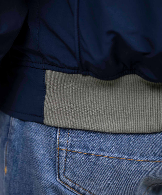 DEPARTMENT FIVE - Bomber reversibile blu/verde