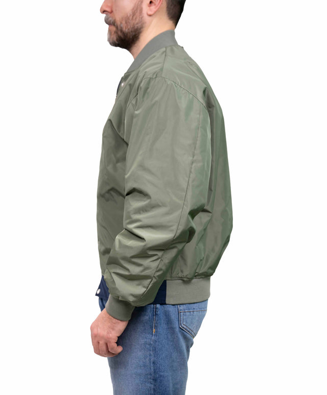DEPARTMENT FIVE - Bomber reversibile blu/verde
