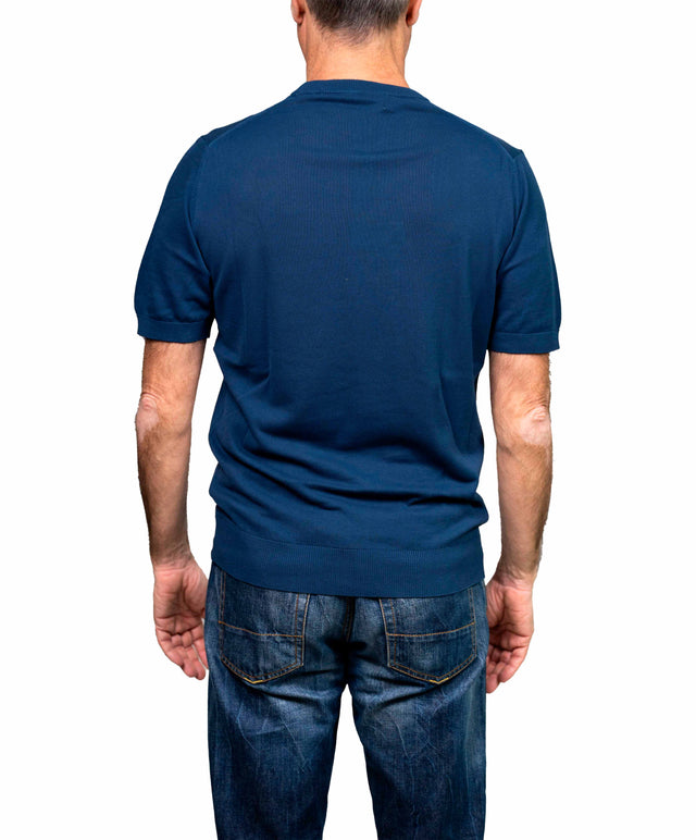 40WEFT T-shirt Crepe blu