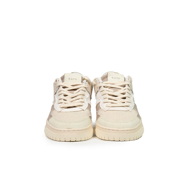 Sneakers D.A.T.E - Torneo canvas beige