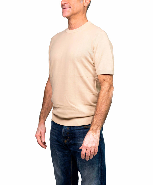 40WEFT T-shirt Crepe beige