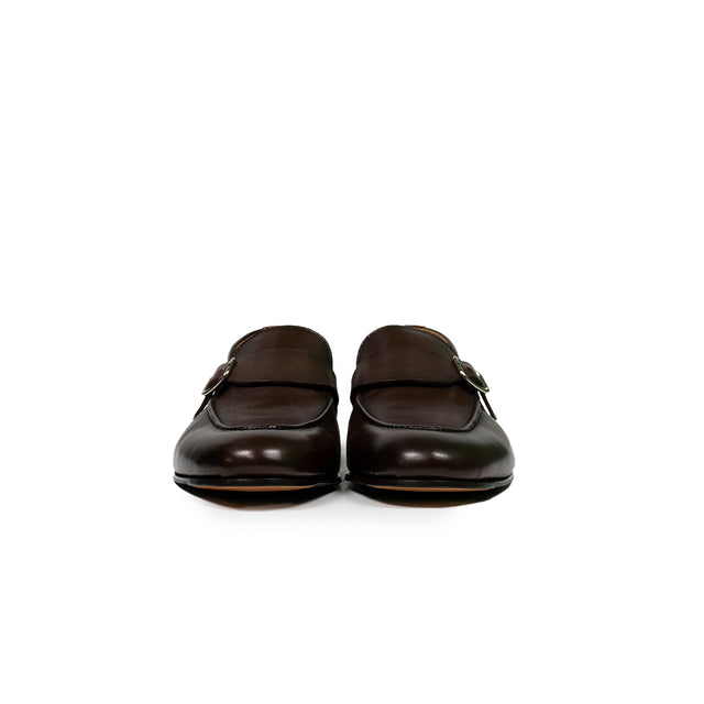 Scarpe Calce - pelle wash fibia marrone scuro