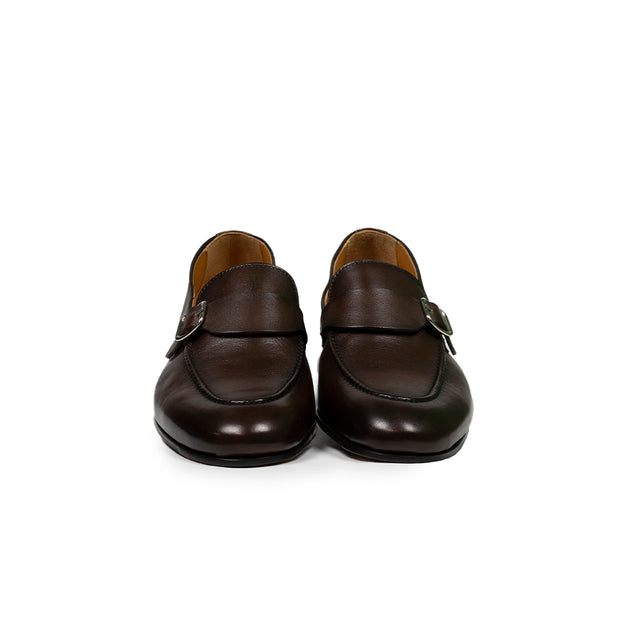 Scarpe Calce - pelle wash fibia marrone scuro