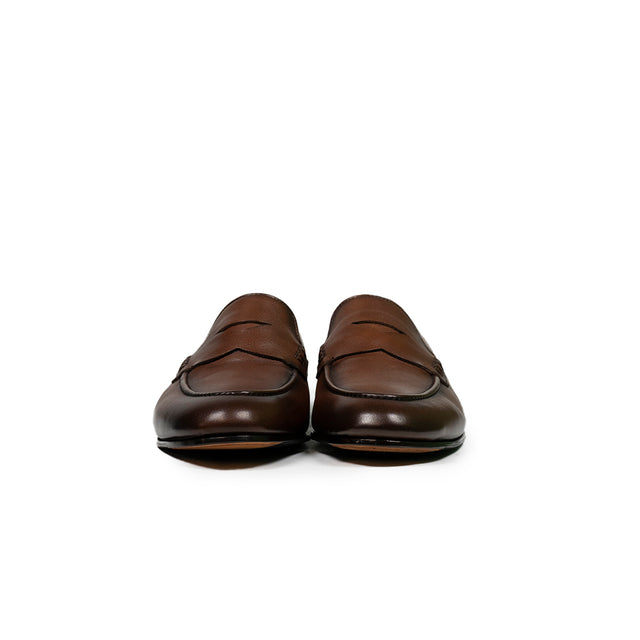 Scarpe Calce - pelle wash mascherina marrone chiaro tabacco