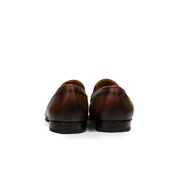Scarpe Calce - pelle wash mascherina marrone chiaro tabacco