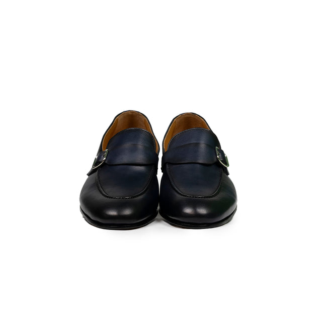 Scarpe Calce - pelle wash fibia blu marino