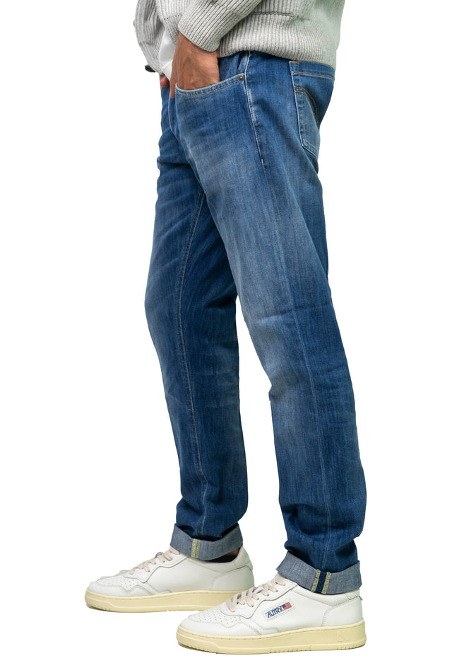 Jeans Donpup - Jeans Paco loose in denim stretch
