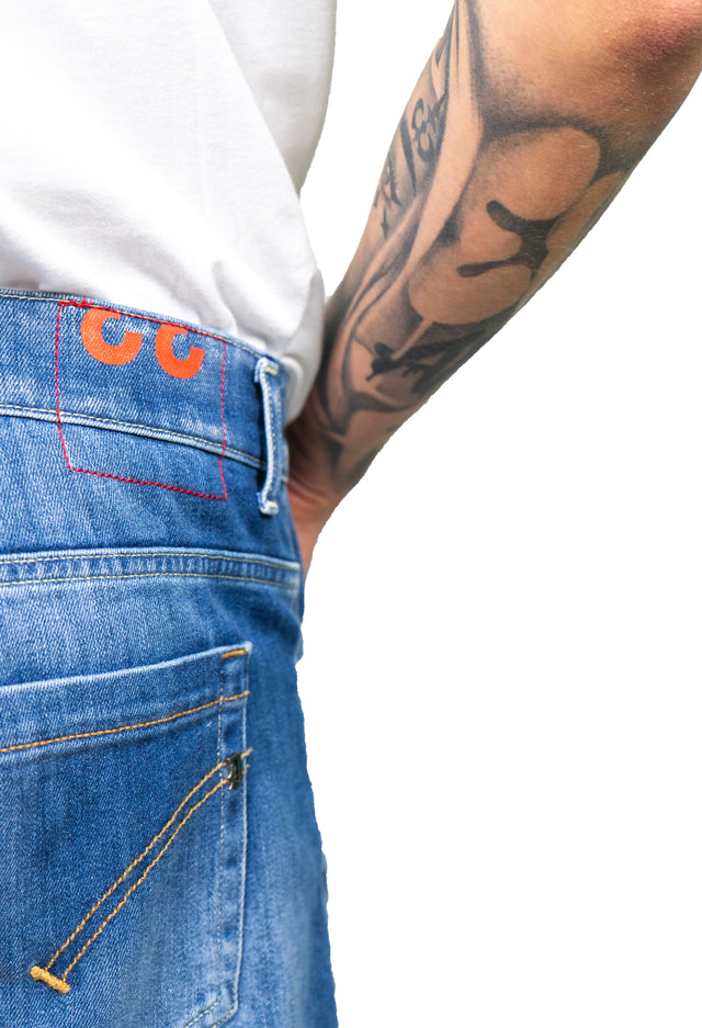 Jeans Donpup - Jeans Paco loose in denim stretch