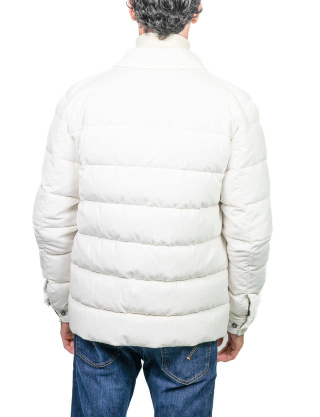 Giacca Moorer - VETON-VH / WORK VELLUTO BIANCO