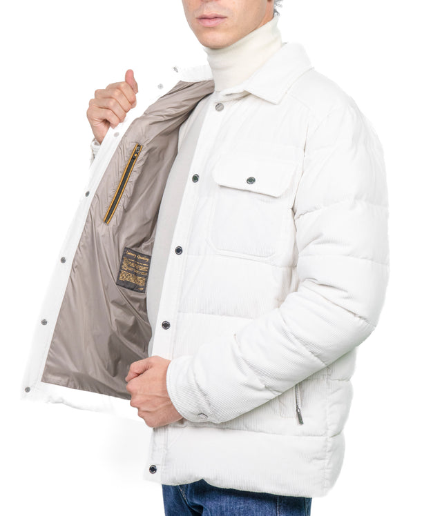 Giacca Moorer - VETON-VH / WORK VELLUTO BIANCO
