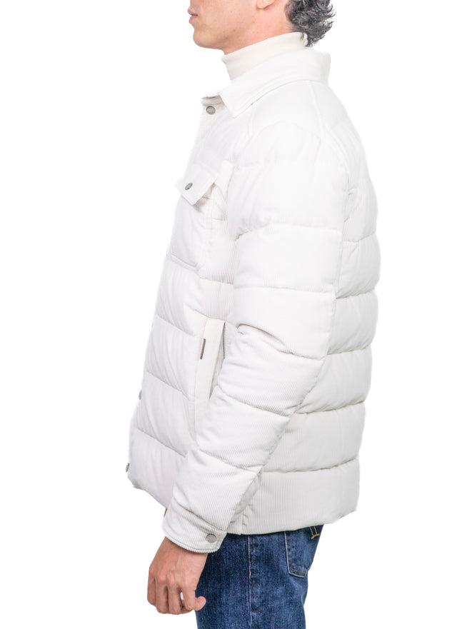 Giacca Moorer - VETON-VH / WORK VELLUTO BIANCO