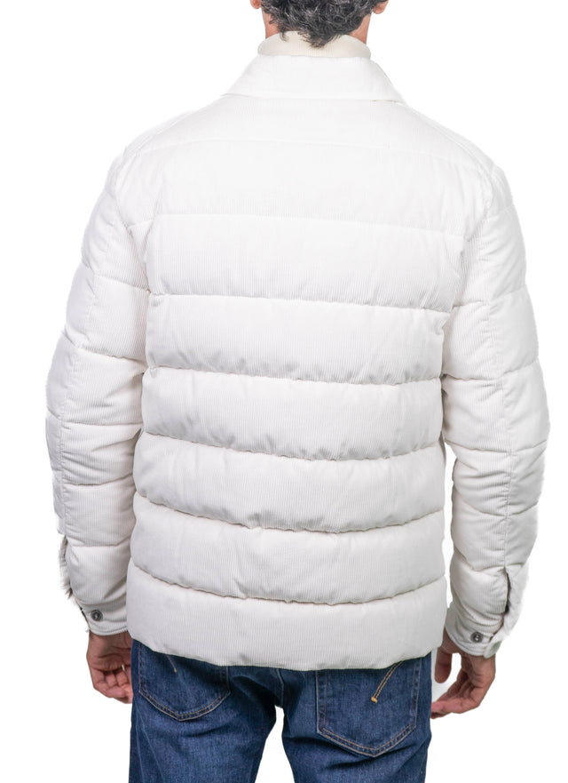 Giacca Moorer - VETON-VH / WORK VELLUTO BIANCO