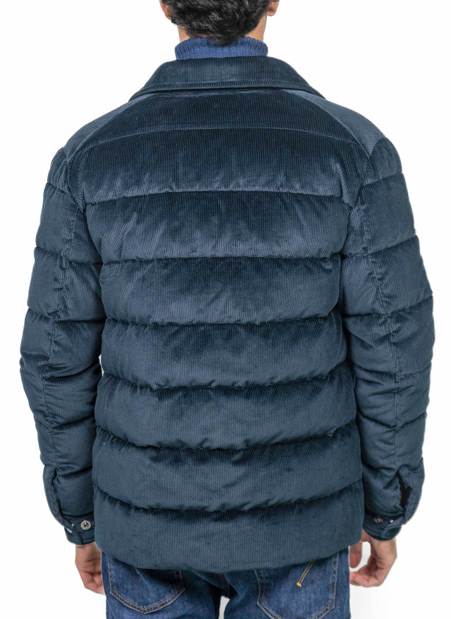 Giacca Moorer - VETON-VH blu velluto