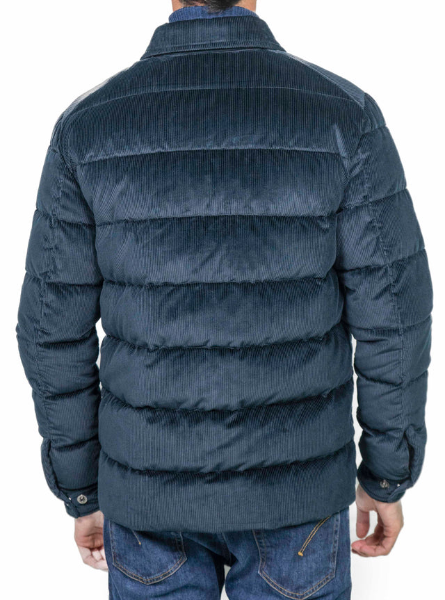 Giacca Moorer - VETON-VH blu velluto