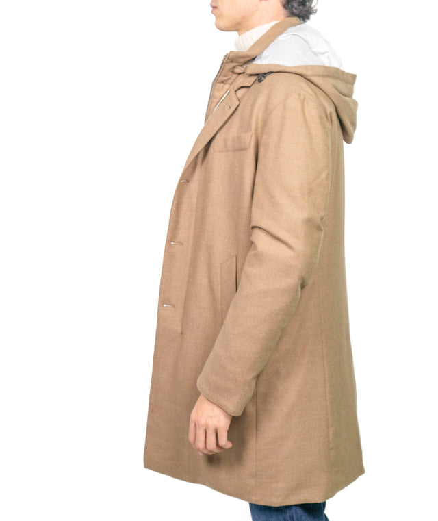 Giacca Montecore - CAPPOTTINO LORO PIANA BEIGE CH.