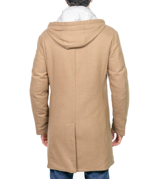 Giacca Montecore - CAPPOTTINO LORO PIANA BEIGE CH.