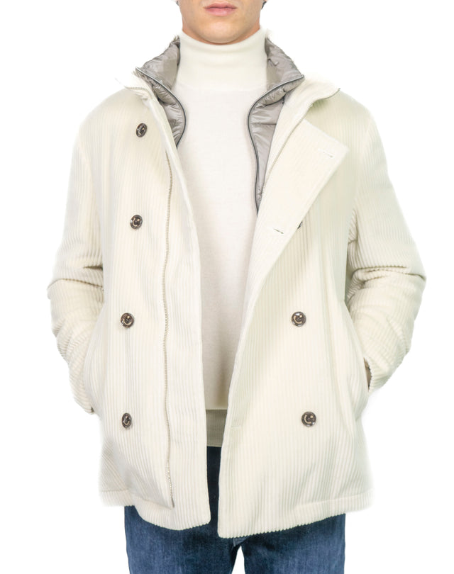 Giacca Montecore - PEACOAT ROCCIATORE BIANCO
