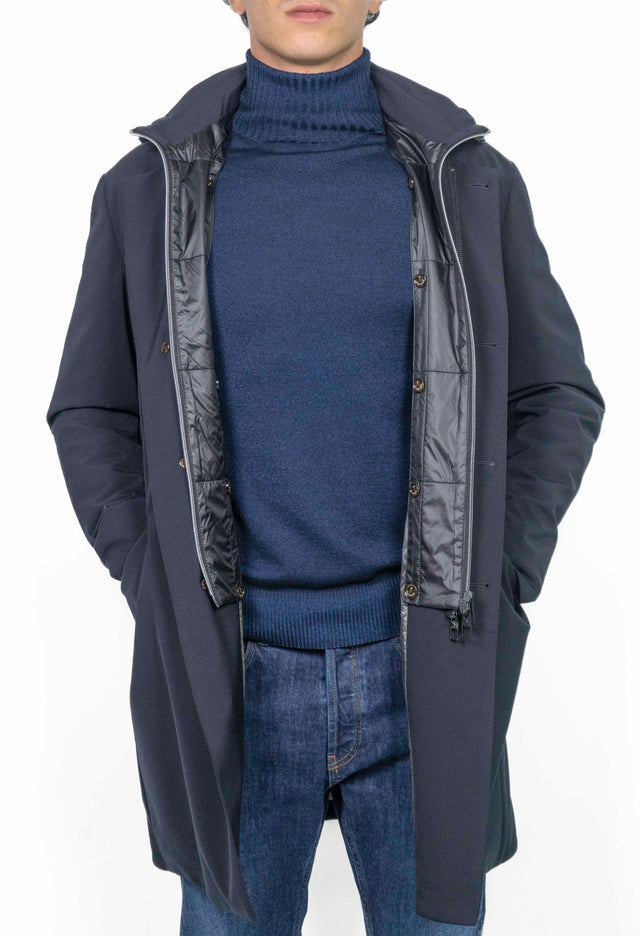 Giacca Montecore - CAPPOTTO EUROTWILL BLU