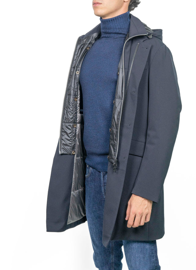 Giacca Montecore - CAPPOTTO EUROTWILL BLU