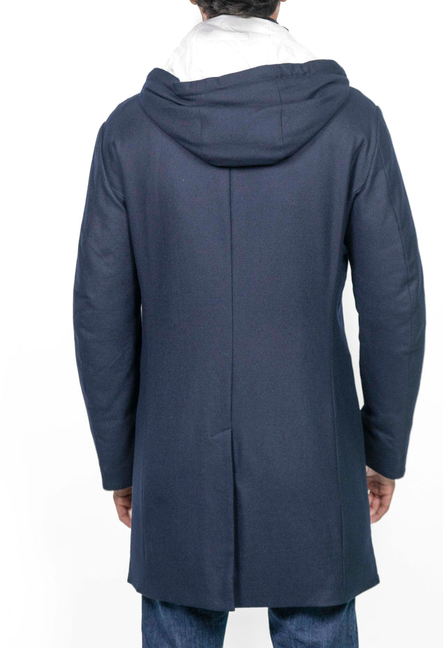 Giacca Montecore - CAPPOTTINO LORO PIANA BLU
