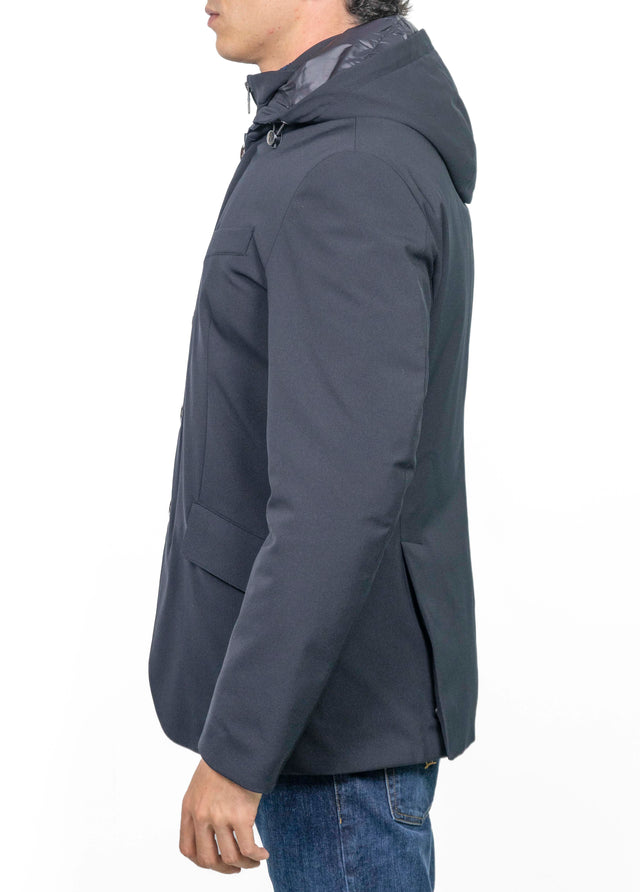 Giacca Montecore - BOMBER LORO PIANA BLU