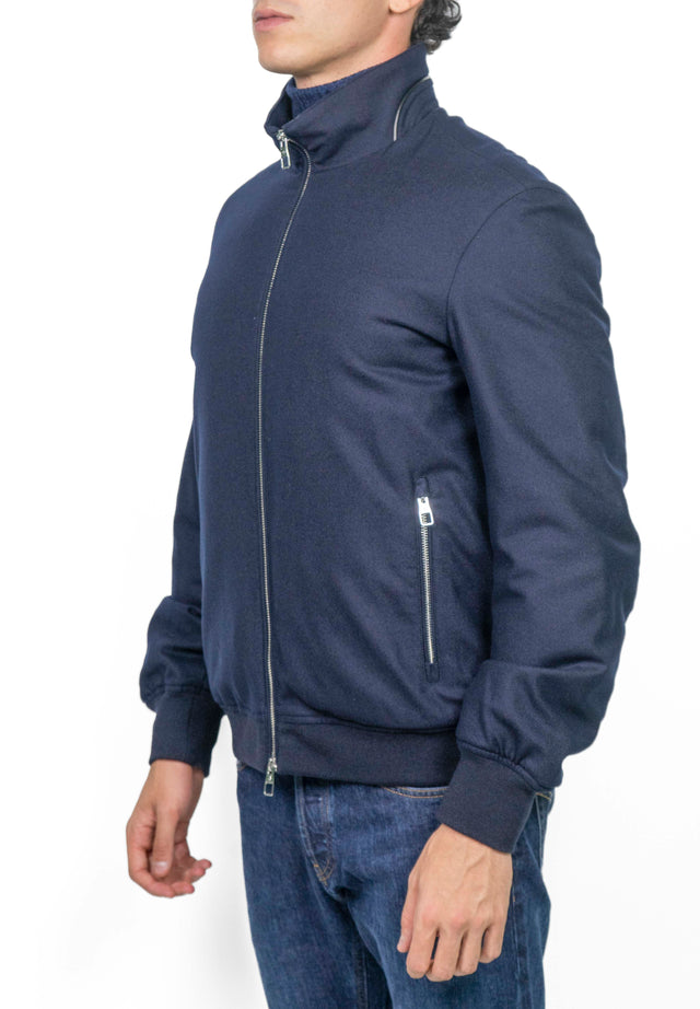 Giacca Montecore - PIUMINO DOPPIO PETTO BLU