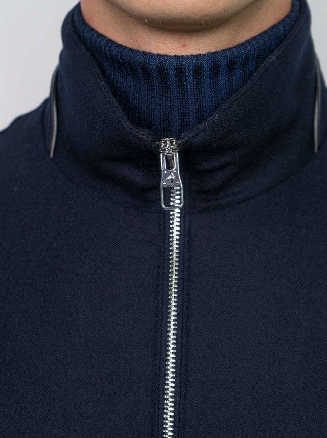 Giacca Montecore - BOMBER LORO PIANA BLU