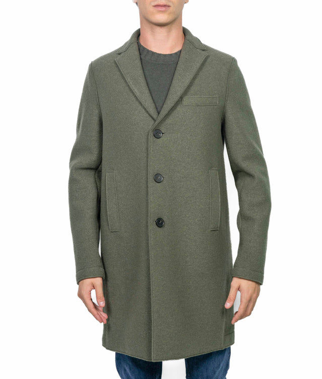 Giacca Harris Wharf London - MONO BOUCLE VERDE MILITARE