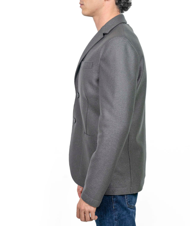 Giacca Harris Wharf London - MONO PRESSED WOOL TABACCO