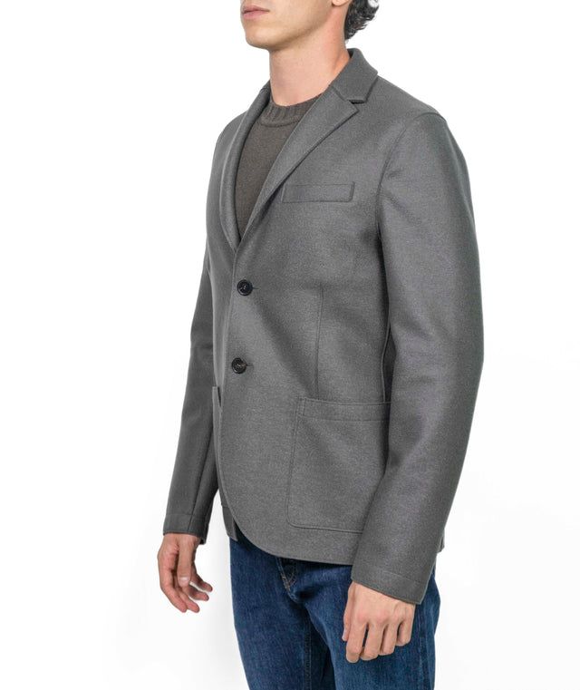 Giacca Harris Wharf London - MONO PRESSED WOOL TABACCO
