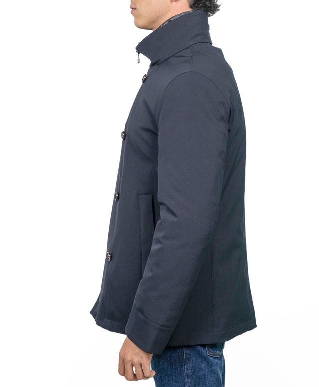 Giacca Montecore - PIUMINO DOPPIO PETTO BLU