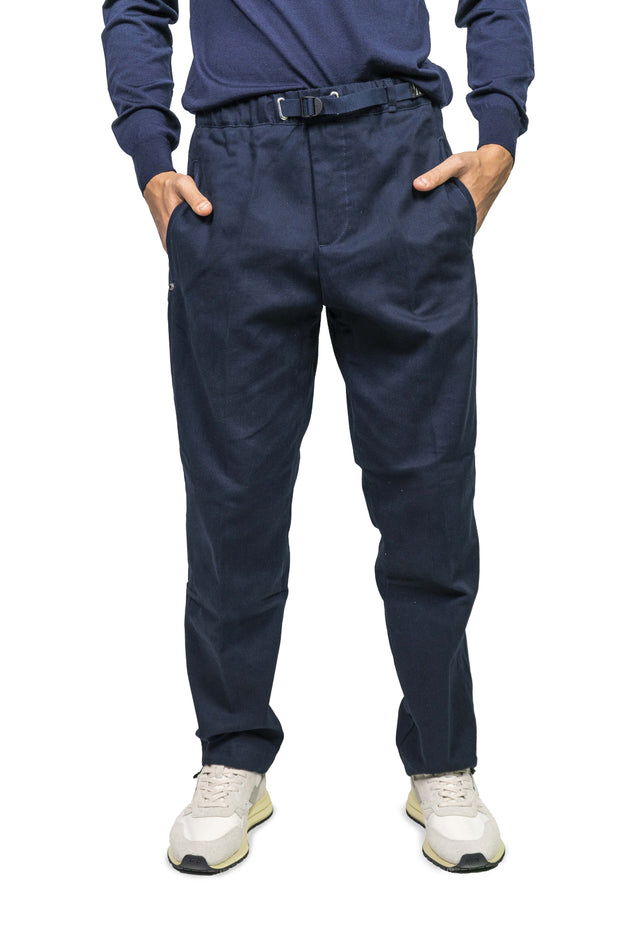 WHITE SAND - GABARDINA OVER BLU