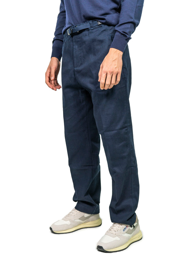 WHITE SAND - GABARDINA OVER BLU