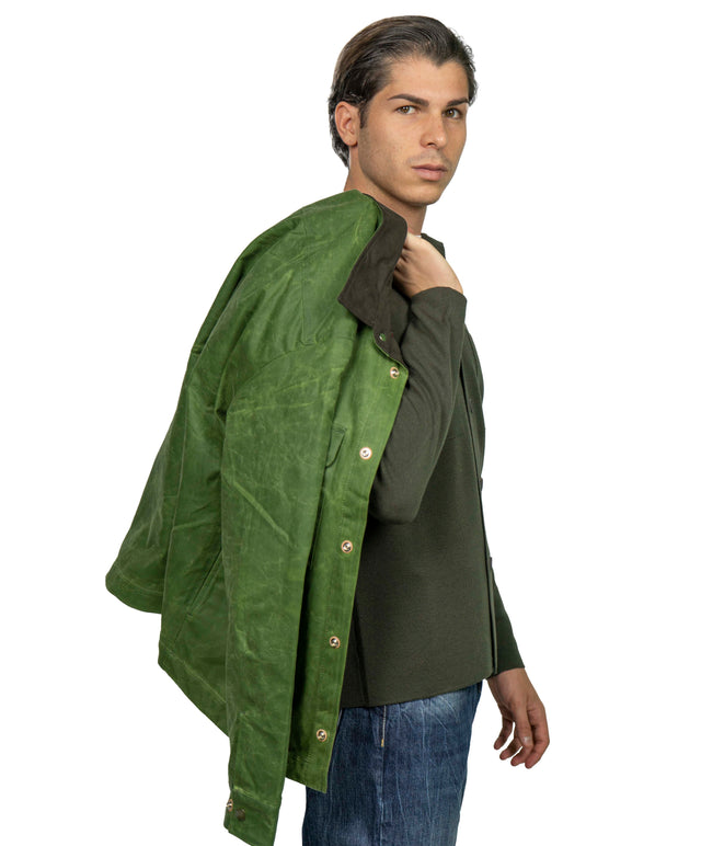 MANIFATTURA CECCARELLI FORLITALY - OVERSHIRT LIGHT VERDE