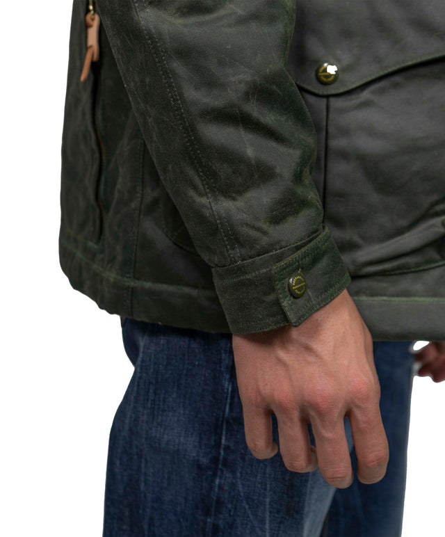 MANIFATTURA CECCARELLI FORLITALY - PARKA PARAFINATO VERDE INGLESE
