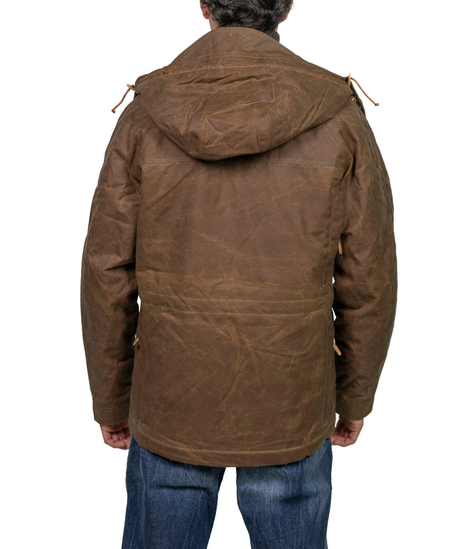 MANIFATTURA CECCARELLI FORLITALY - PARKA PARAFINATO MARRONE