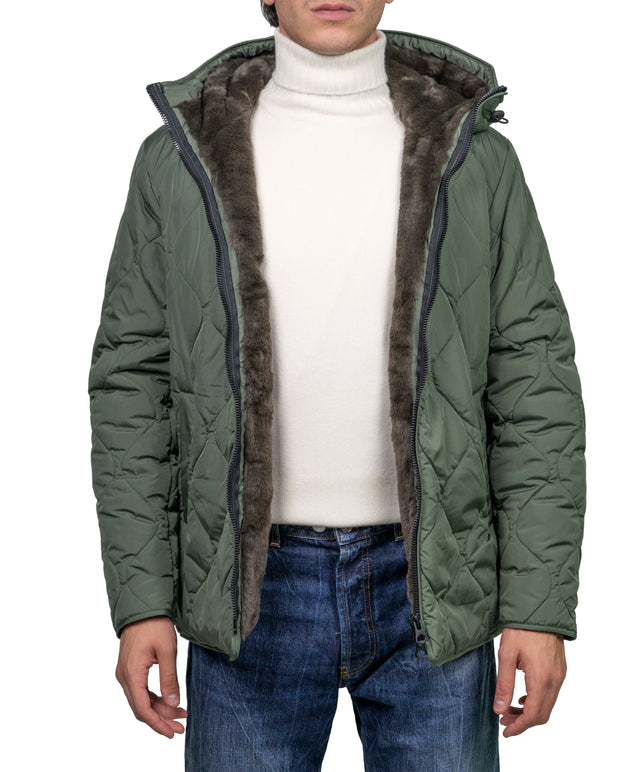 FORTOWN - LONDON JACKET VERDE MILITARE