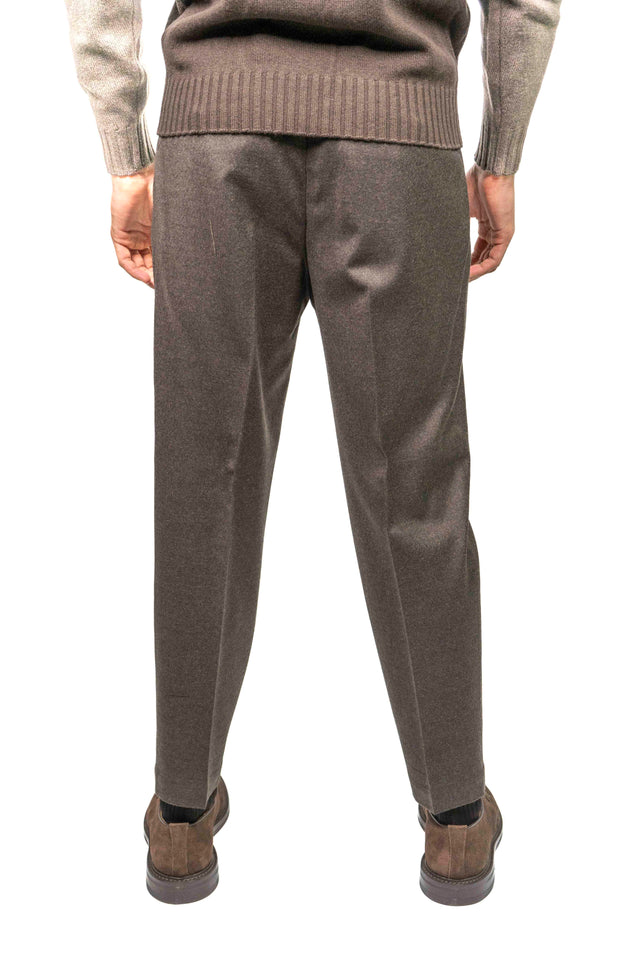 PANTALONE BRIGLIA 1949 RACCONTA LA SARTORIA - Flanellina Pettinata blu
