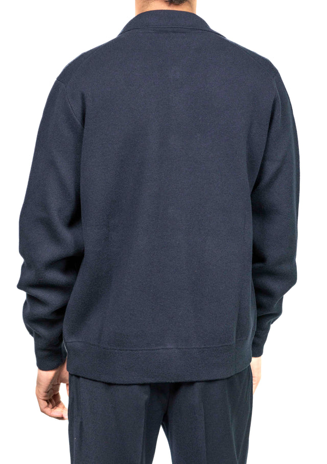 Filippo De Laurentiis - (Cardigan) Giacca Lana Cachemire blu