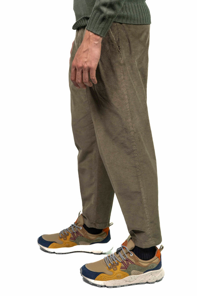 PANTALONE BRIGLIA 1949 RACCONTA LA SARTORIA - Velluto Beige ch.