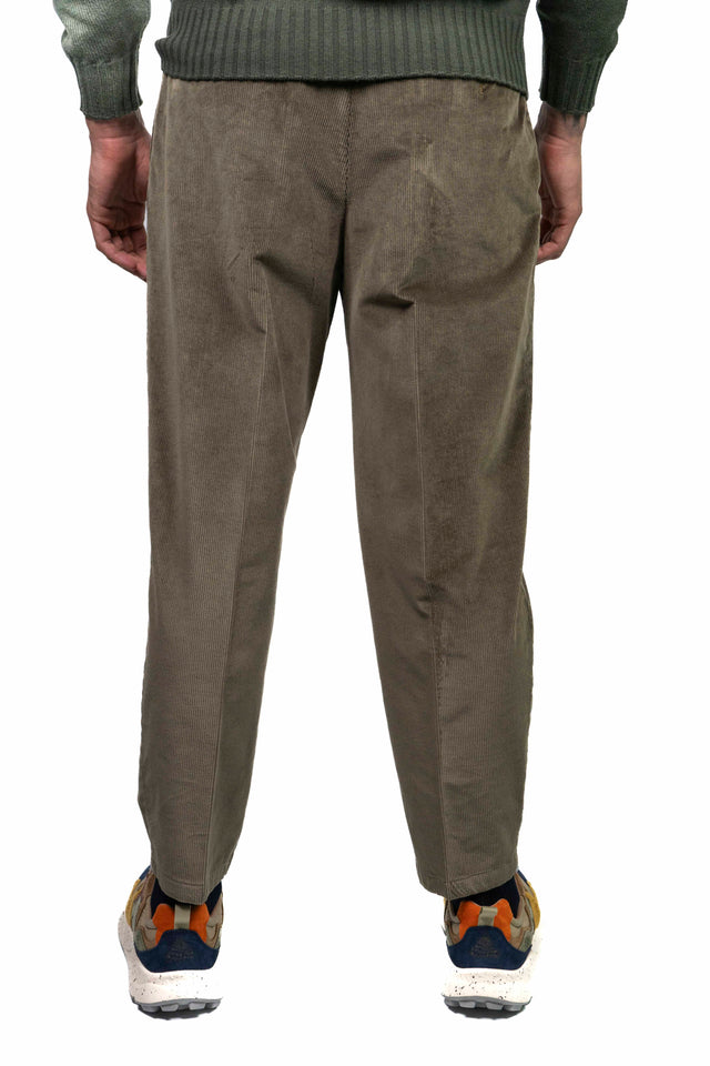 PANTALONE BRIGLIA 1949 RACCONTA LA SARTORIA - Velluto Beige ch.