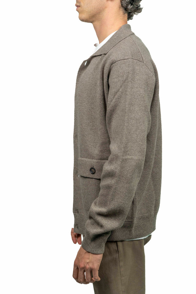 Filippo De Laurentiis - (Cardigan) Giacca Lana Cachemire Beige ch.