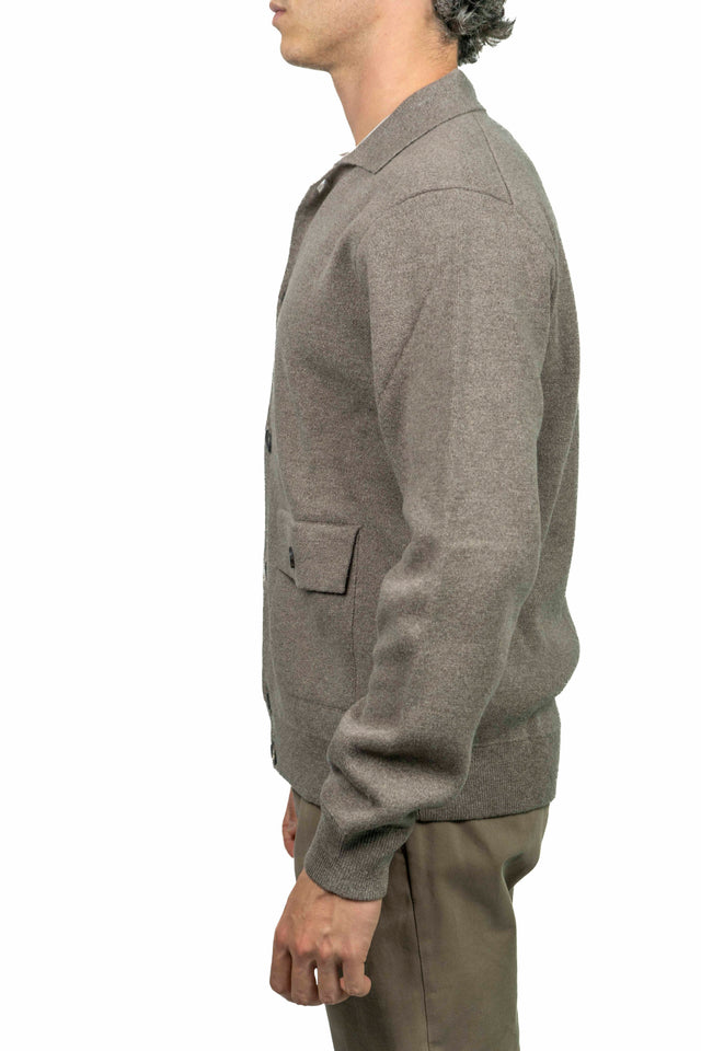 Filippo De Laurentiis - (Cardigan) Giacca Lana Cachemire Beige ch.
